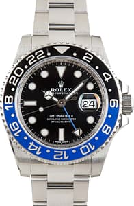 Rolex GMT-Master II Ref 116710BLNR Blue & Black Batman
