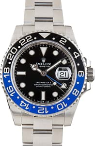 Used Rolex GMT-Master II Ref 126710BLNR Steel Batman