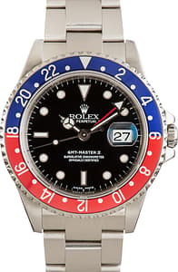 Men's Rolex GMT-Master II 16710 Stainless Steel