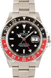Used Coke Rolex GMT-Master II Stainless Steel 16710