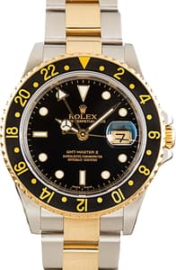 Men's Rolex GMT-Master II Ref 16713 Black Dial