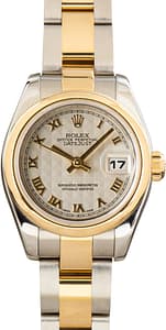 Pre-Owned Ladies Rolex Datejust Ref 179163 Ivory Pyramid Dial