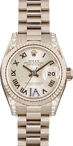 Ladies Rolex Datejust 179239 18k White Gold