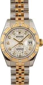 Rolex Datejust 179313 Silver Diamond Dial