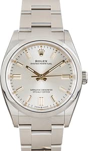 Pre-Owned Rolex Oyster Perpetual Ref 126000 Dominos Link