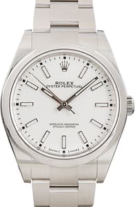 Rolex Oyster Perpetual 114300 White Dial