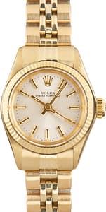 Rolex Ladies Oyster Perpetual 6719 Yellow Gold