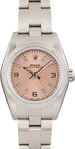 Lady Rolex Oyster Perpetual 76080 Rose Dial