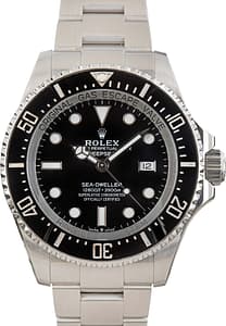 Used Black Dial Rolex Sea-Dweller Ref 126660 Stainless Steel
