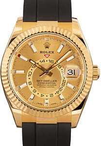 Used Rolex Sky-Dweller Ref 326238 Champagne Dial