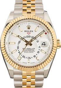 Used Rolex Sky-Dweller 336933 White Dial