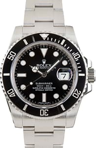 Used Rolex Black Dial Submariner 116610