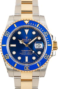 Pre-Owned Blue Dial Rolex Submariner 116613LB