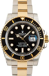Pre-Owned Rolex Submariner 116613LN Black Chromalight Dial
