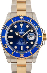 Pre-Owned Rolex Submariner Steel & Gold Ref 126613 Blue Dial