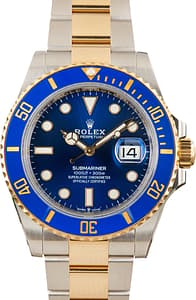 Pre-Owned Rolex Submariner 126613LB Blue Dial