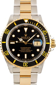 Used Rolex Submariner 16613 Black