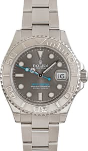 Pre-Owned Rolex Yacht-Master 37 ref 268622 Slate Dial