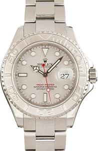 Used Rolex Yacht-Master Ref 16622 Platinum Bezel