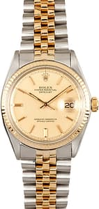 Vintage Rolex DateJust Two Tone 1601 x