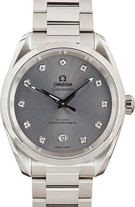 Omega Seamaster Aqua Terra 150M Grey Diamond Dial