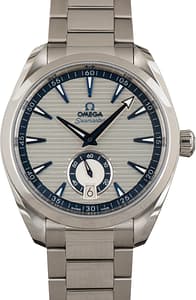 Used Silver Dial Omega Aqua Terra 150M