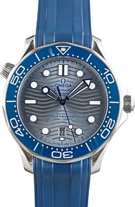Used Omega Seamaster Diver 300M Steel on Rubber