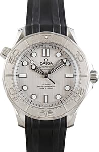 Omega Seamaster Stainless Steel on Rubber Diver 300M