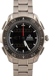 Pre-owned Omega Speedmaster Skywalker X 33 Titanium