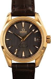 Omega Seamaster Aqua Terra Yellow Gold