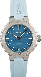 Oris Aquis Date Blue Mother Of Pearl Dial