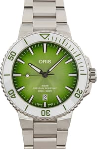 Oris Aquis Date Taste of Summer Green Dial