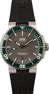 Oris Aquis Date Green Timing Bezel