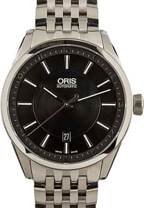 Mens Oris Artix Date Black Dial