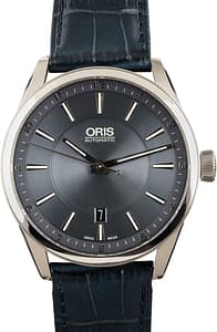 Oris Artix Date Leather Strap