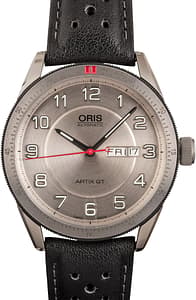 Oris Artix GT Day Date Silver Arabic Dial