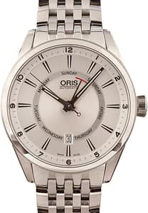 Oris Artix Pointer Day Date Stainless Steel