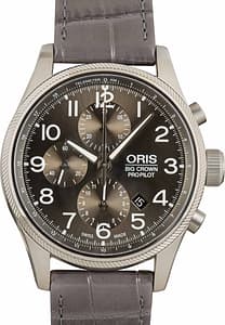 Oris Big Crown ProPilot Chronograph Stainless Steel on Leather Strap