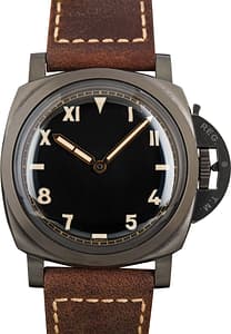 Panerai Luminor 1950 3 Days Titanio DLC PAM00629 Black Dial