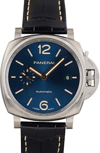 Panerai Luminor Due PAM00927 Titanium Blue Dial