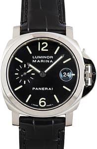 Used Panerai Luminor Marina Black Dial PAM00048 Stainless Steel