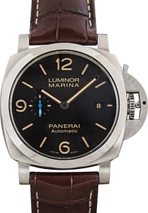Panerai Luminor Marina Black Dial PAM01312 Stainless Steel