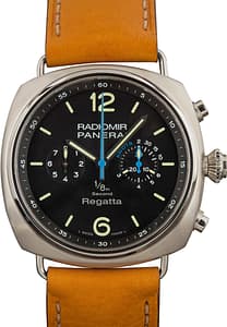 Panerai Radiomir 1/8th Second Regatta Titanio Black Dial