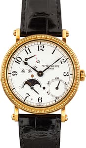 Patek Philippe Complications White Dial 5015J Yellow Gold