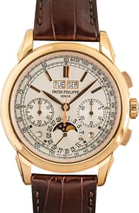 Patek Philippe Grand Complications Perpetual Calendar Chronograph Silver Dial