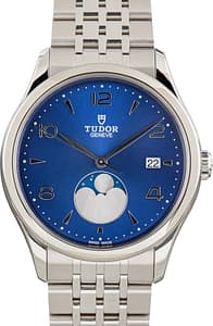 Pre-Owned Tudor 1926 Luna Ref 91560 Blue Dial