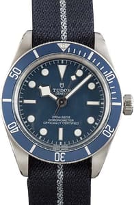 Tudor Heritage Black Bay 79030 Stainless Steel on Nato Strap