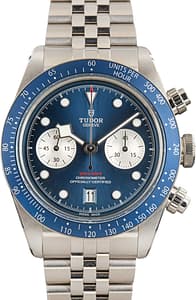 Men's Tudor Black Bay Chrono Ref 79360 Blue Dial