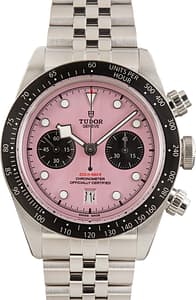 Tudor Black Bay Chrono Stainless Steel 79360N Pink Dial