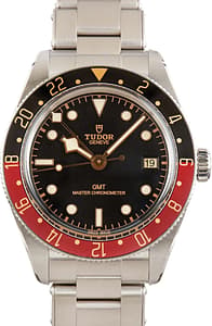 Men's Tudor Black Bay 58 GMT Black & Burgundy Bezel